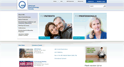 Desktop Screenshot of americanbrachytherapy.org